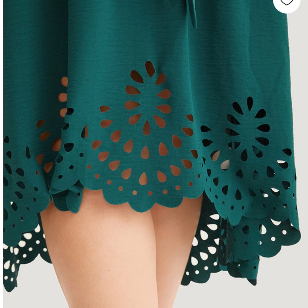 Laser cut neoprene skirt